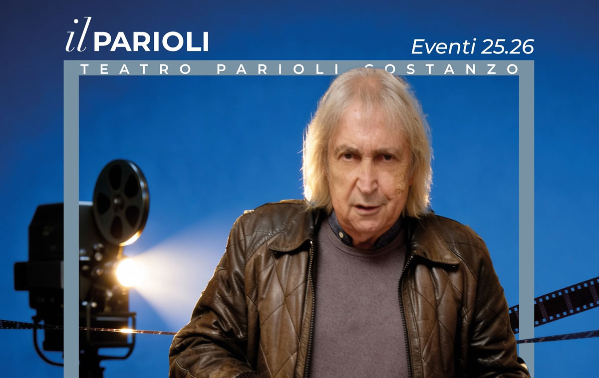 Enrico Vanzina a Roma nel 2026 con “Vi racconto il cinema”