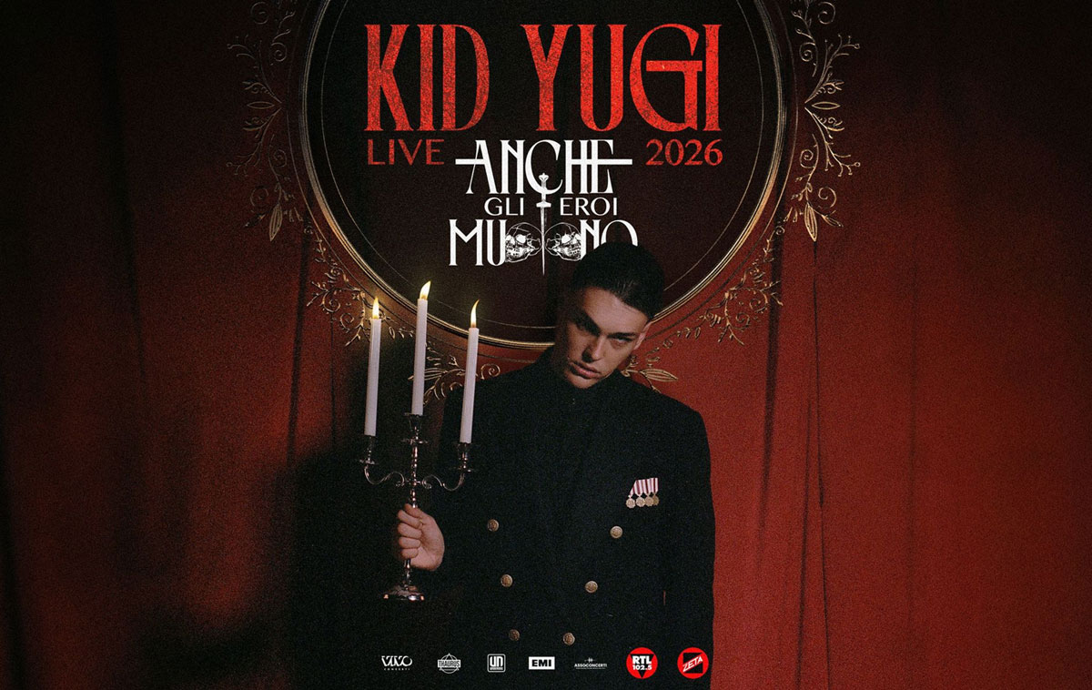 Kid Yugi in concerto a Roma nel 2026