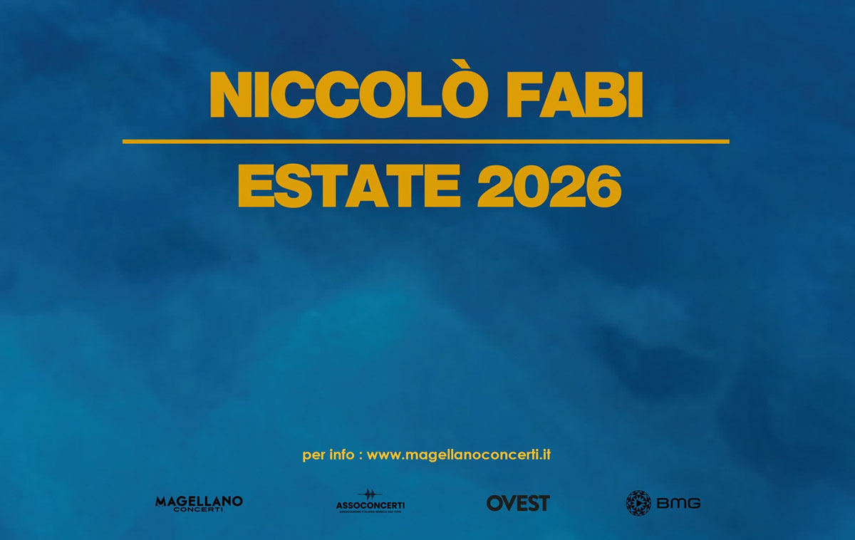 Niccolò Fabi a Roma nel 2026
