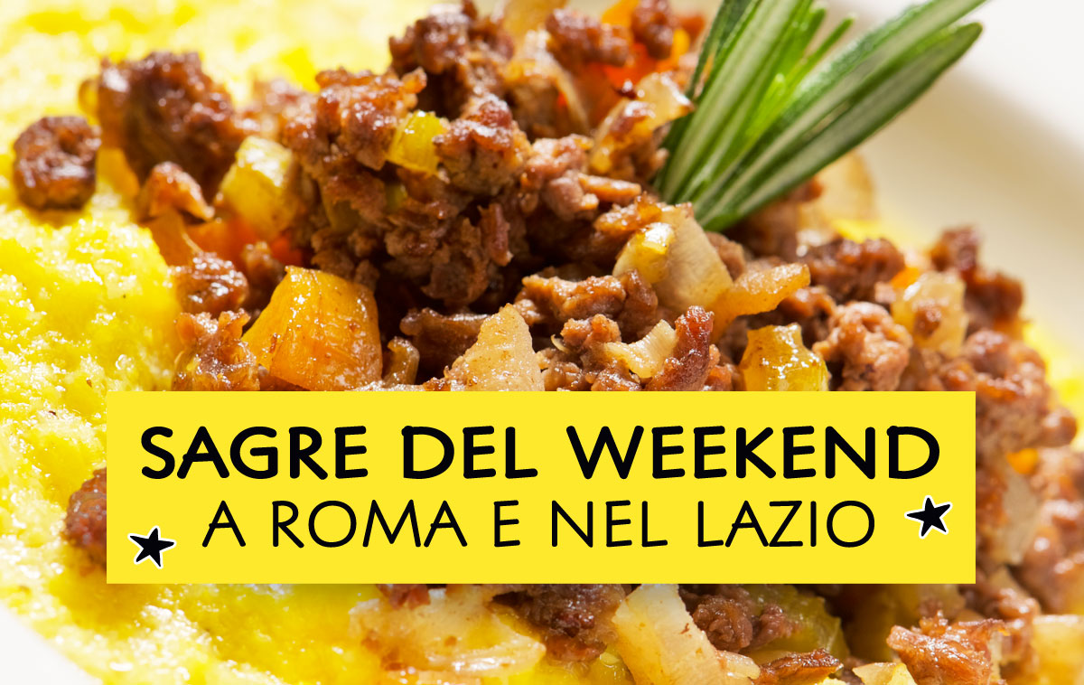 Sagre del weekend a Roma e nel Lazio
