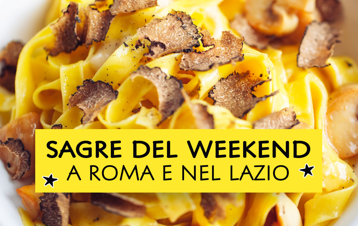 Sagre del weekend a Roma e nel Lazio