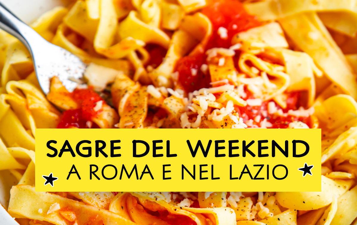 Sagre del weekend a Roma e nel Lazio