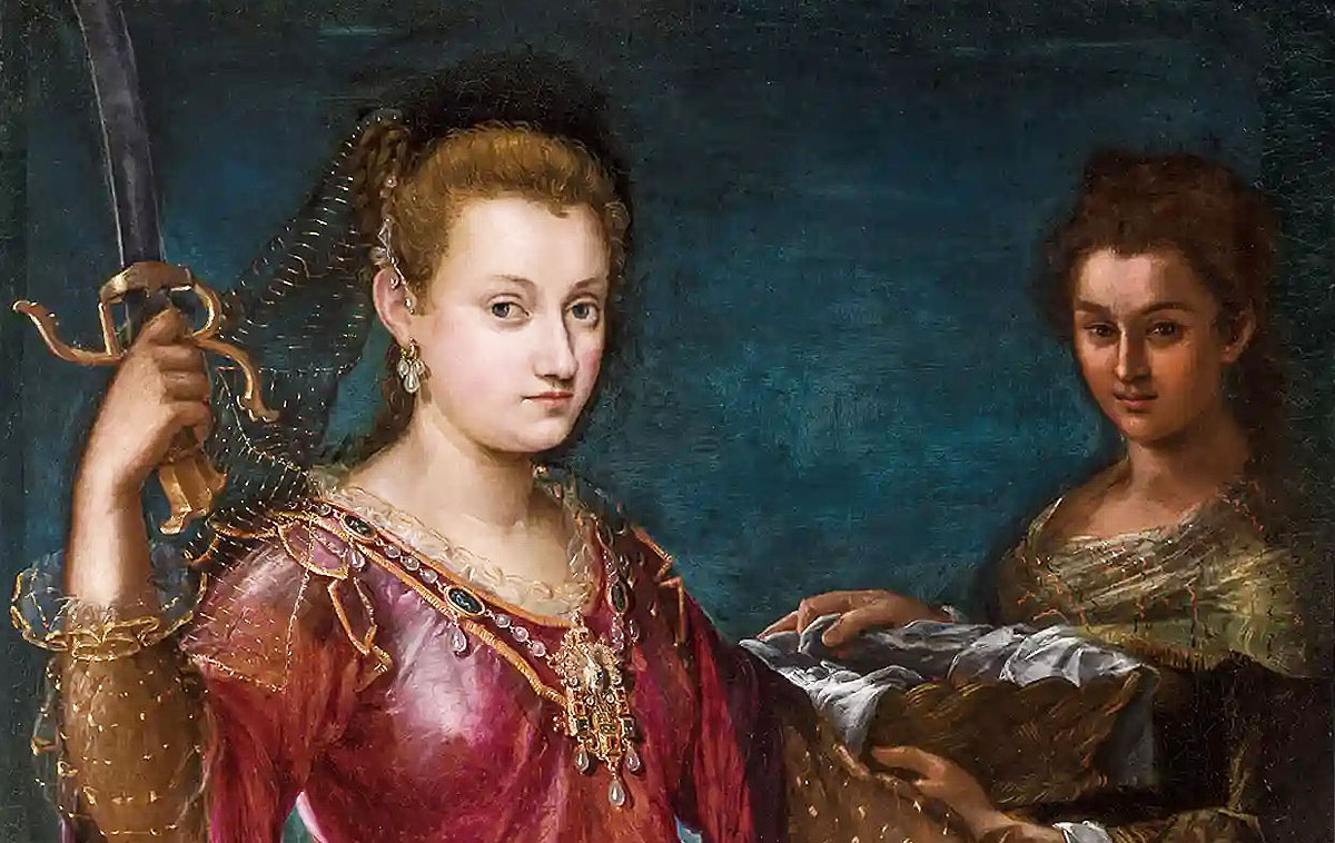 Lavinia Fontana - Giuditta con la testa di Oloferne