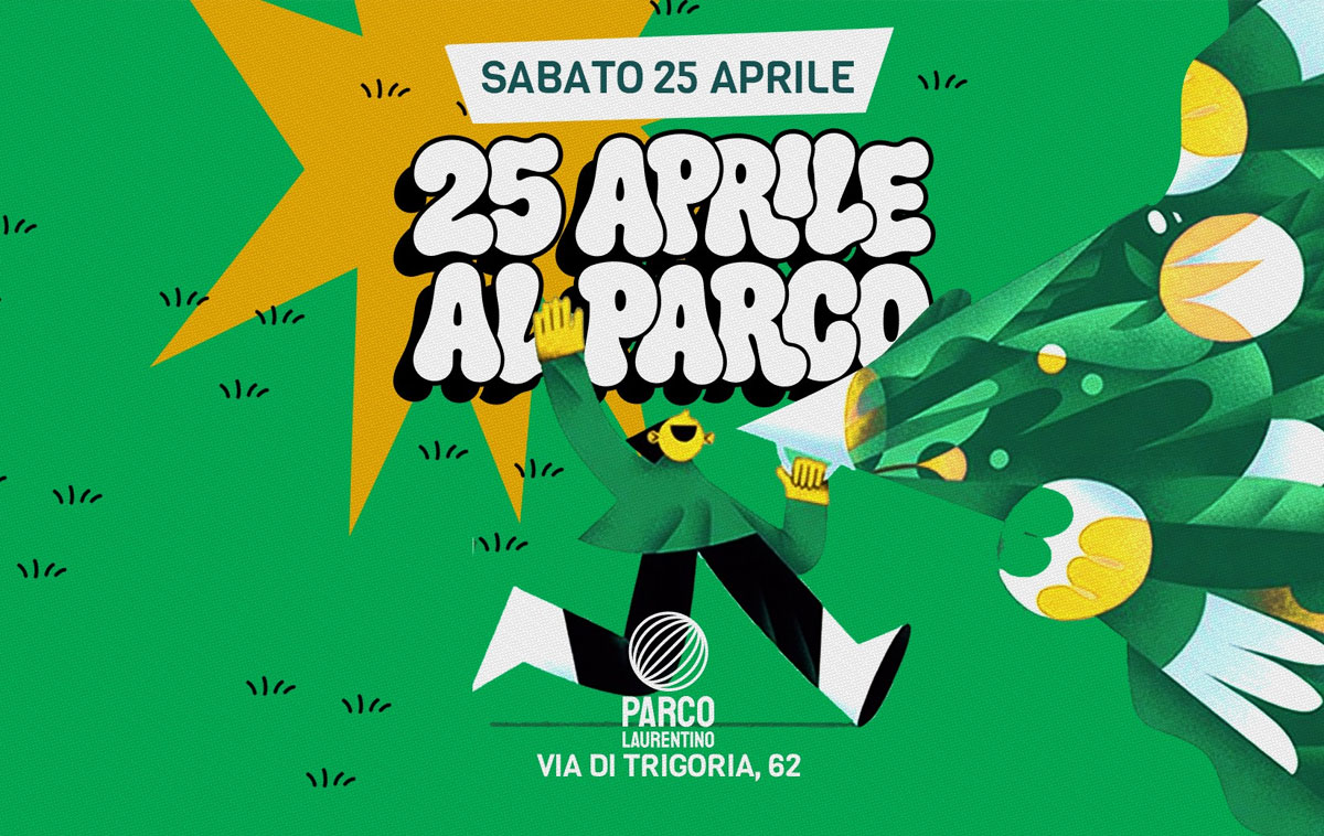 25 aprile 2026 al Parco Laurentino
