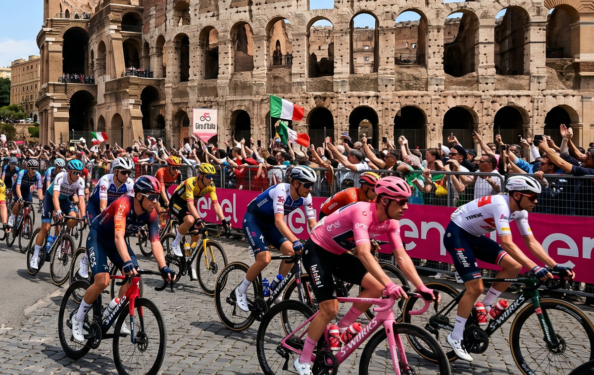 Giro d’Italia 2026 a Roma