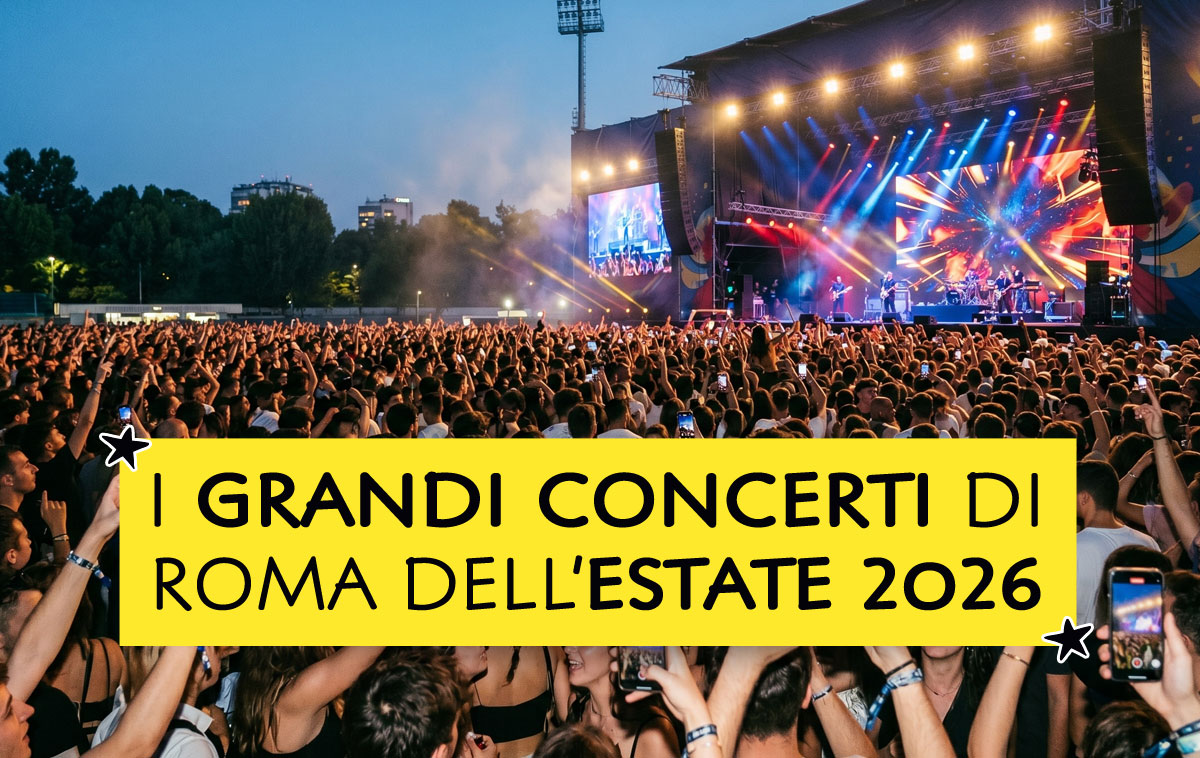 I grandi concerti di Roma dell'estate 2026