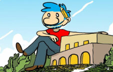 Vignette, risate e matite ribelli: arriva la mostra gratuita di Natangelo a Roma