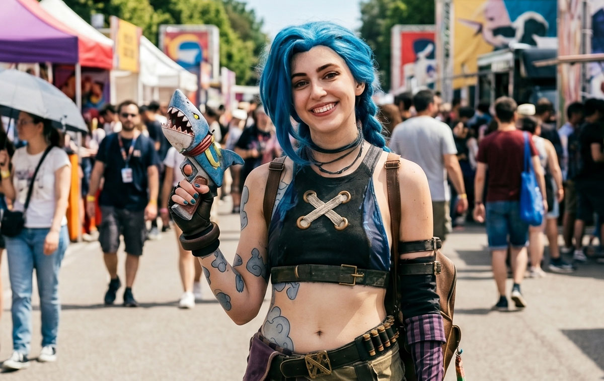 Ragazza Cosplay