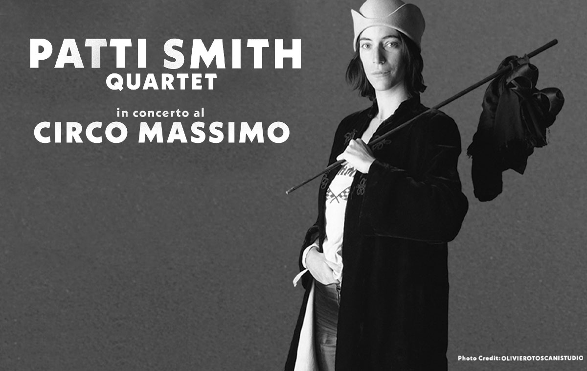 Patti Smith Quartet al Circo Massimo