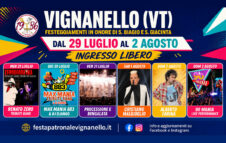 A Vignanello la grande festa gratuita con Malgioglio, Alberto Farina e i fuochi d'artificio