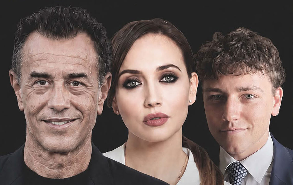 Matteo Garrone, Chiara Francini e Federico Lobuono