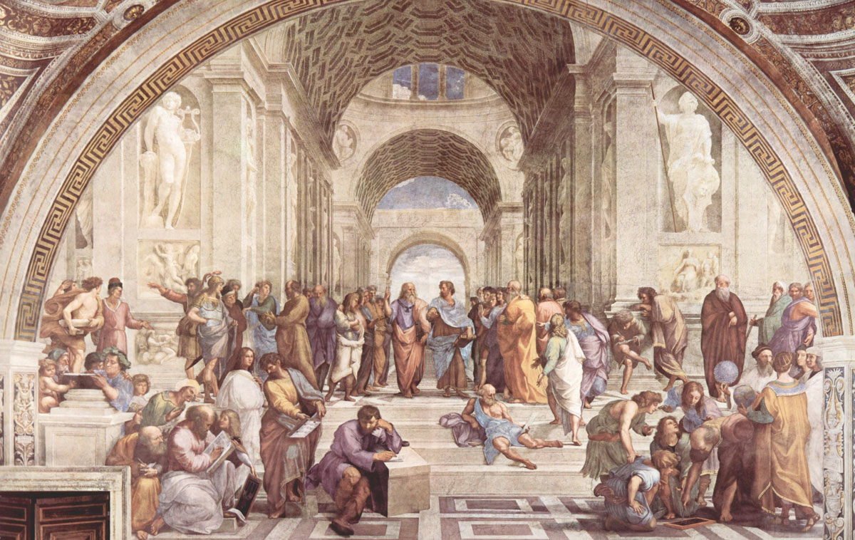 Scuola di Atene, Raffaello Sanzio
