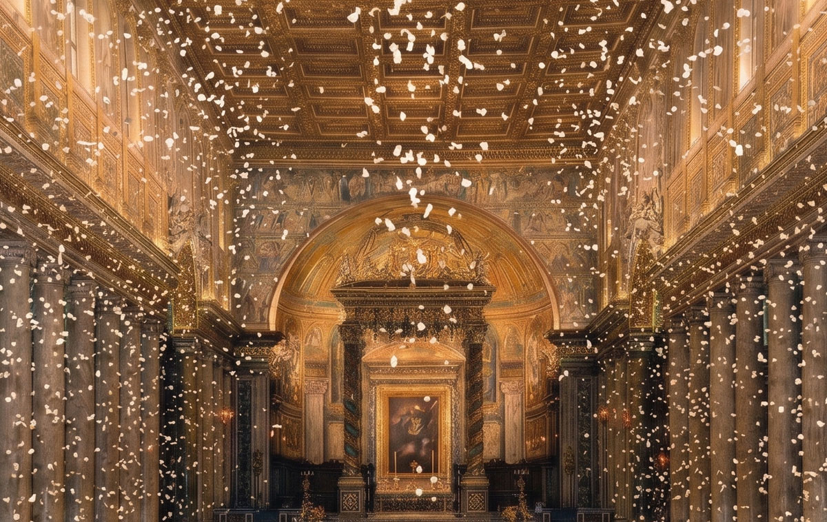 Rievocazione storica del Miracolo della Neve a Santa Maria Maggiore