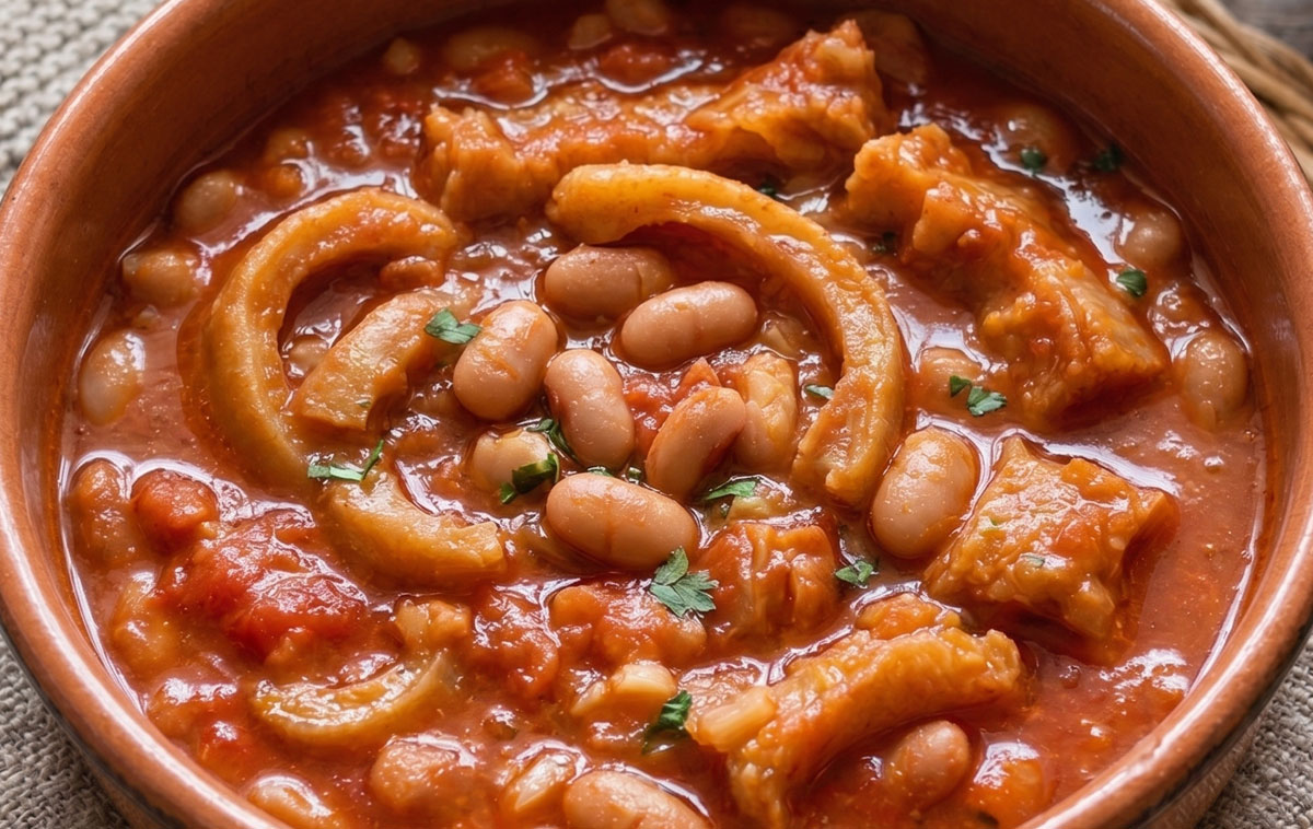 Fagioli con le cotiche