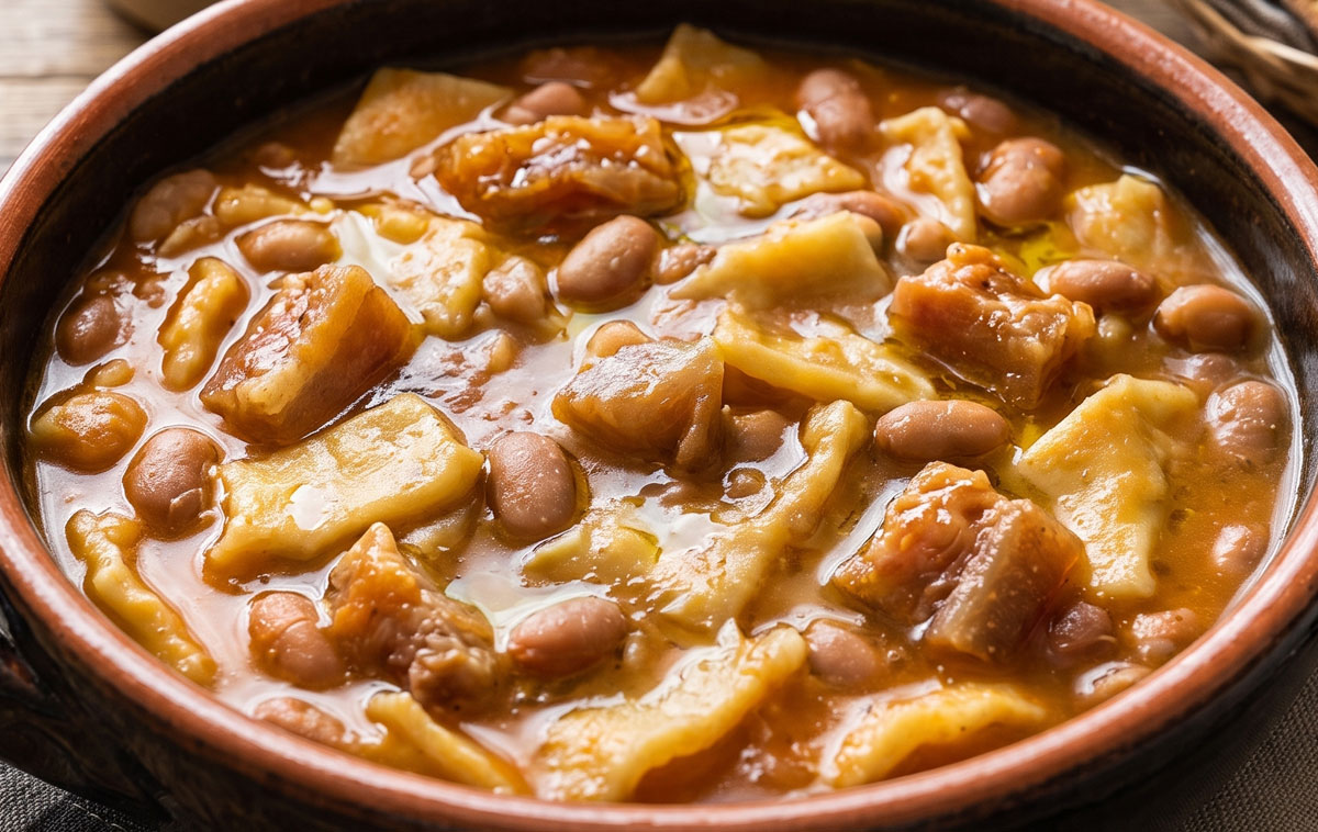 Pasta e Fagioli con le Cotiche