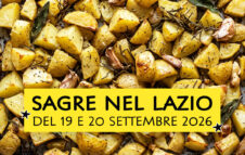 Sagre e mercatini nel Lazio del 19 e 20 settembre: gli appuntamenti tra porcini, patate e tartufi