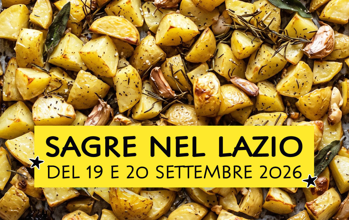 Sagre nel Lazio del 19 e 20 settembre 2026