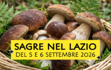 Weekend nel Lazio tra sagre e mercatini: gli appuntamenti del 5 e 6 settembre 2026