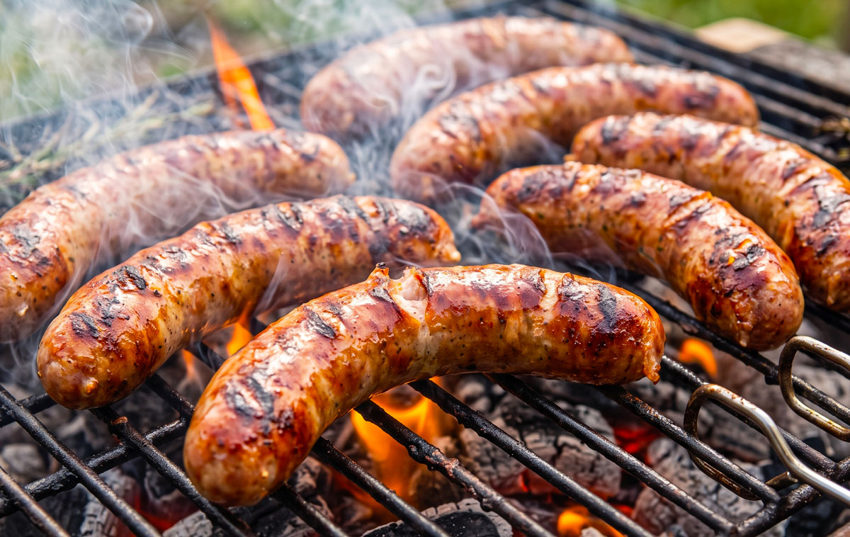 Salsiccia alla brace