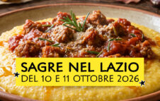 Sagre e mercatini del 10 e 11 ottobre 2026 nel Lazio: un trionfo di castagne, patate e tartufi